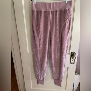 NWT Sweaty Betty Retake Velour Chateau Pink Joggers